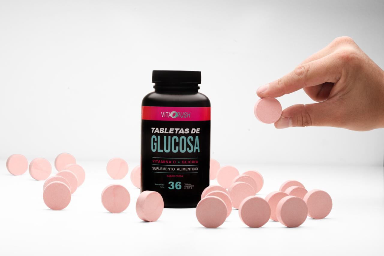 Tabletas de Glucosa Masticables